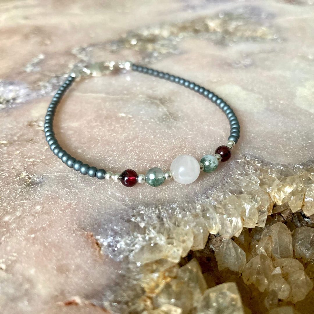 Capricorn Zodiac crystal  Bracelet for ladies