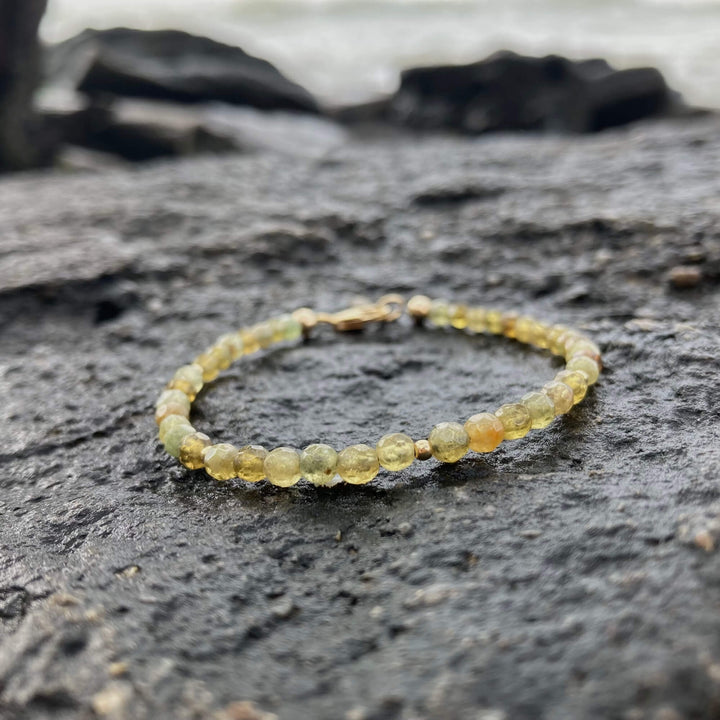 light of Ra Green Garnet bracelet for healing