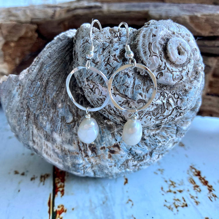 Peal & Hoop Earrings