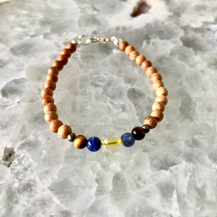 Scorpio Boys Zodiac Crystal Bracelet