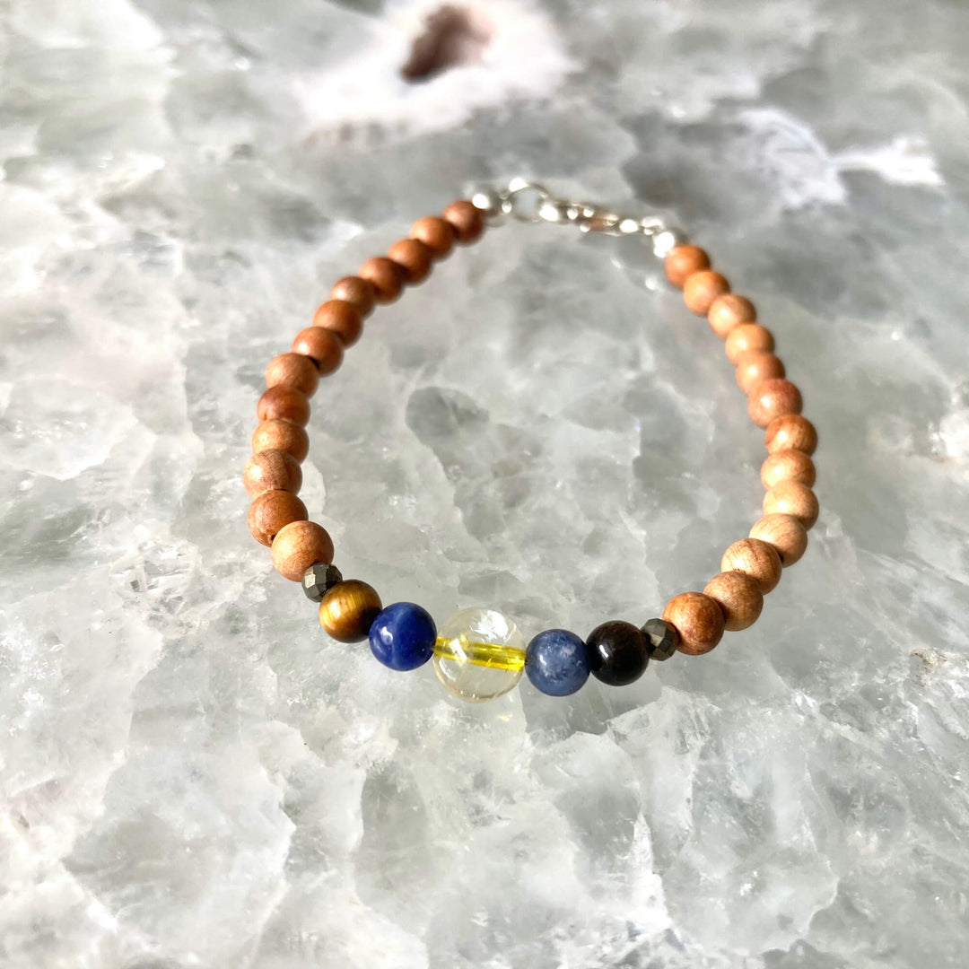 Scorpio Boys Crystal Zodiac Bracelet