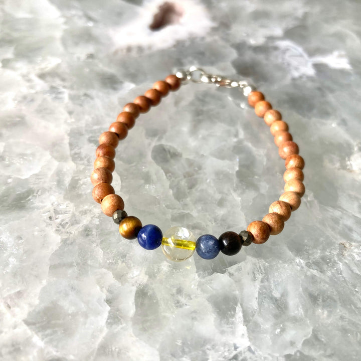 Scorpio Boys Crystal Zodiac Bracelet