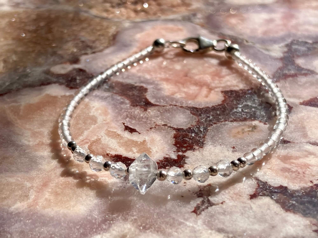 April birthstone bracelet for healing