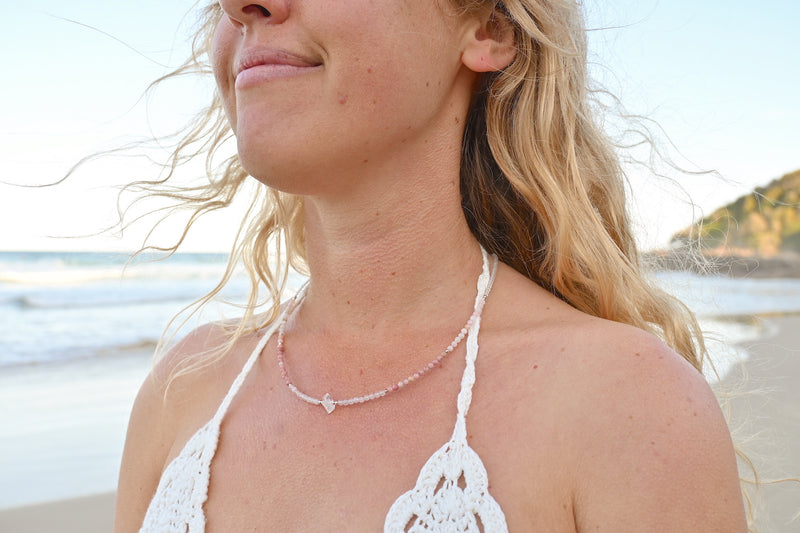 Aloha Herkimer Diamond Necklace