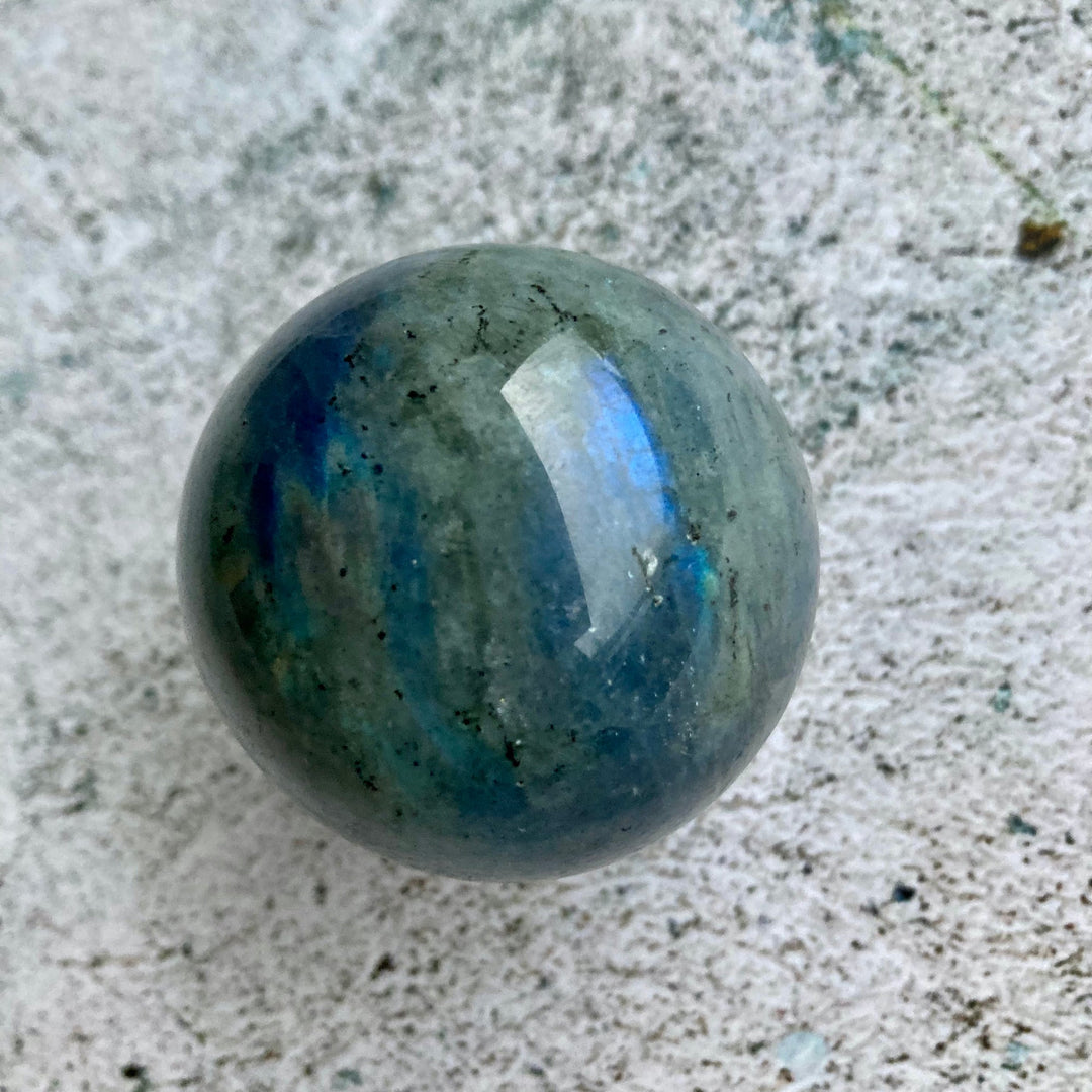 Labradorite Crystal Sphere