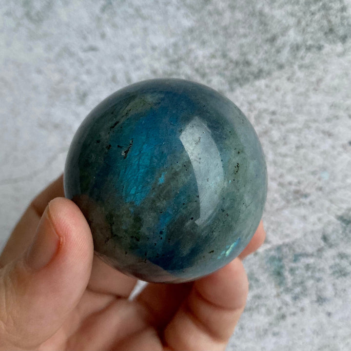 Labradorite Crystal Sphere