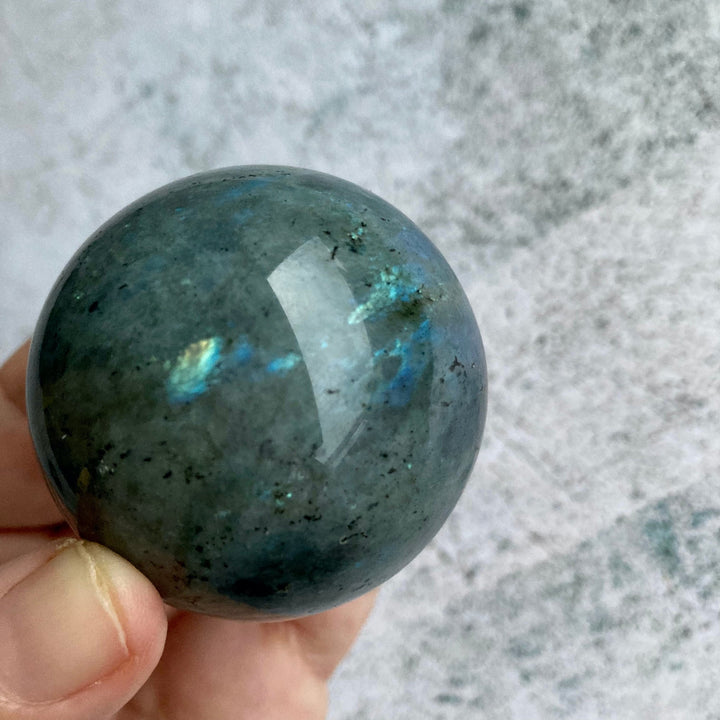 Labradorite Crystal Sphere