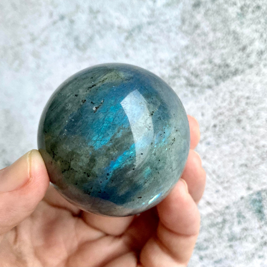 Labradorite Crystal Sphere