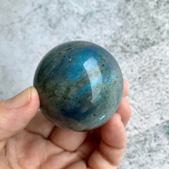 Labradorite Crystal Sphere