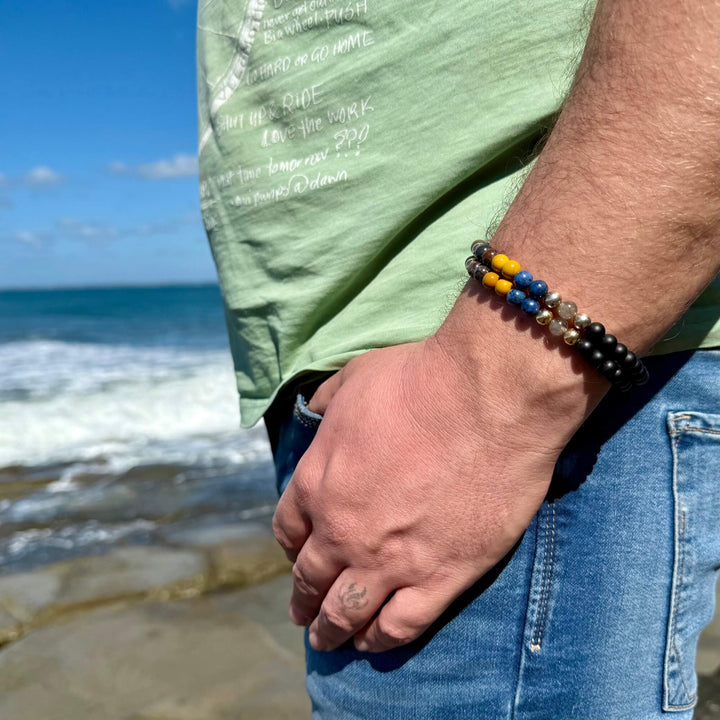 Phoenix Rising Men's Gold Bracelet
