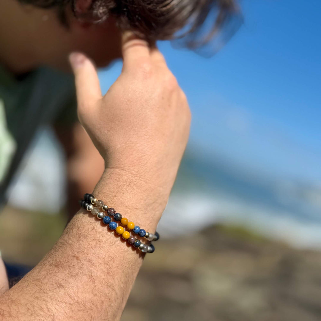 Phoenix Rising Men's Gold Bracelet