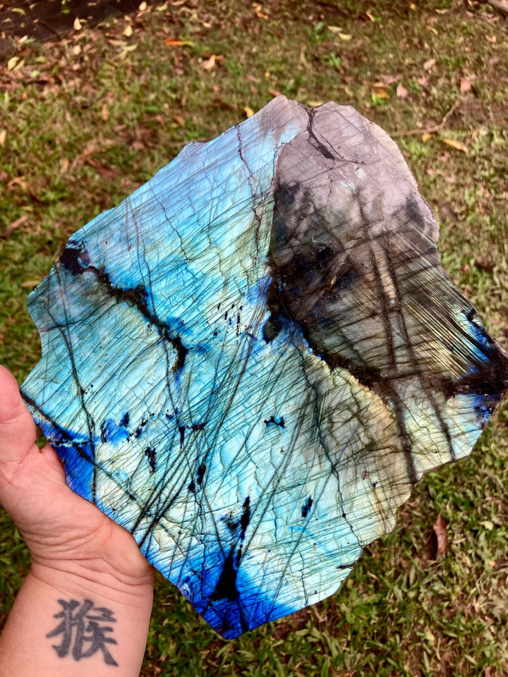 Labradorite Crystal Slab