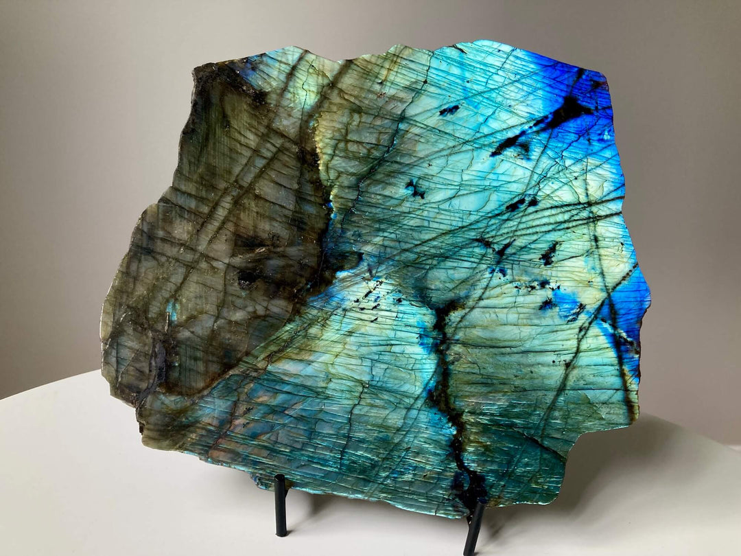 Labradorite Crystal Slab