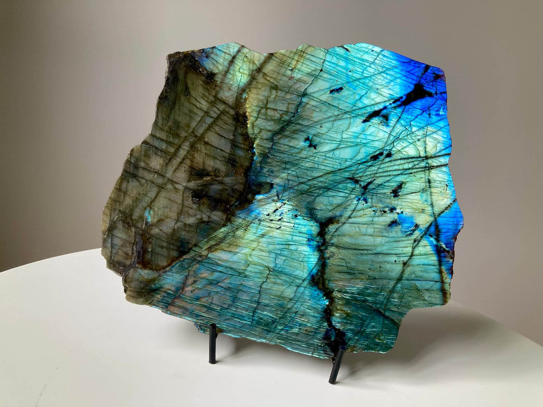 Labradorite Crystal Slab