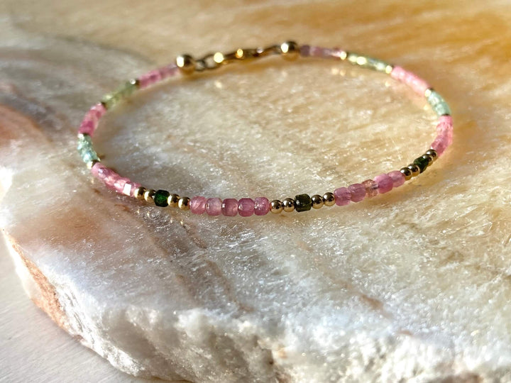 Light Of Aloha Watermelon Tourmaline Bracelet