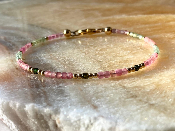 Light Of Aloha Watermelon Tourmaline Bracelet