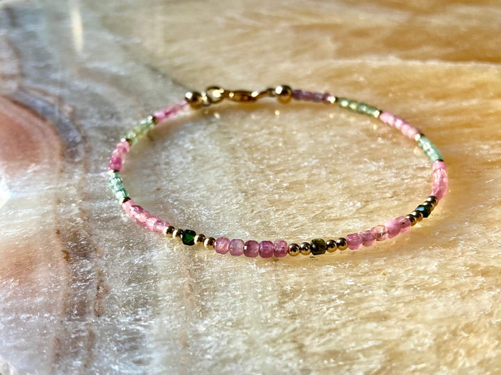 Light Of Aloha Watermelon Tourmaline Bracelet