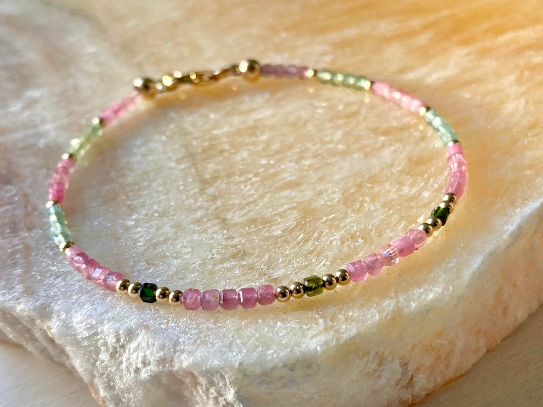 Light Of Aloha Watermelon Tourmaline Bracelet