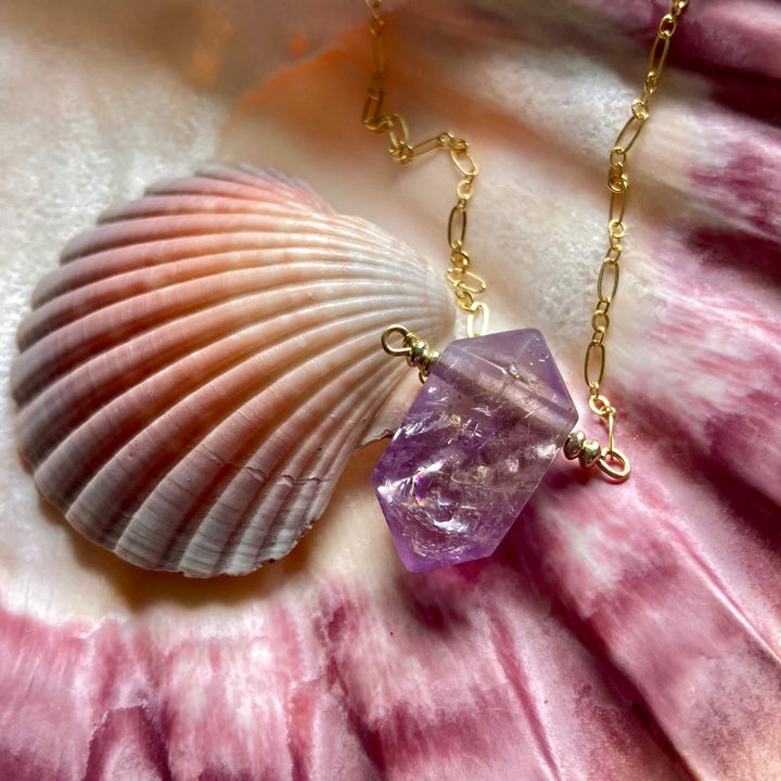 Golden Ametrine Pendant Necklace