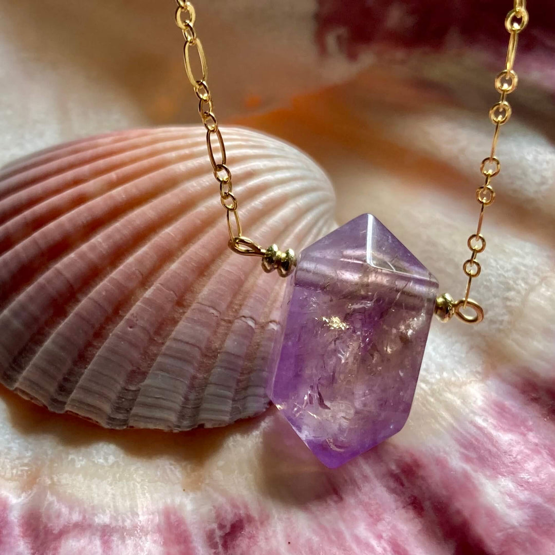 Golden Ametrine Pendant Necklace