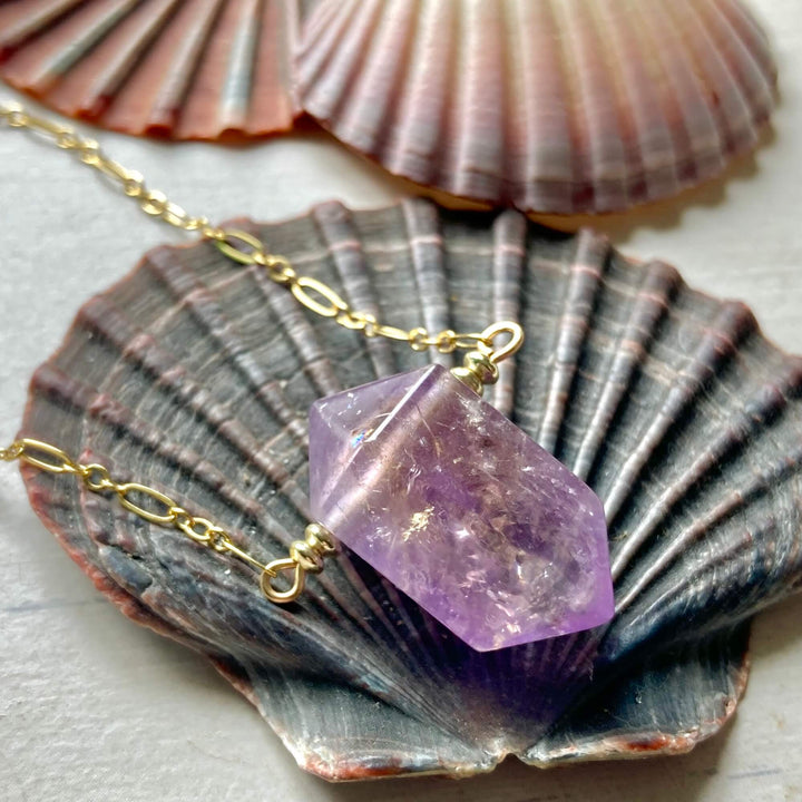 Golden Ametrine Pendant Necklace