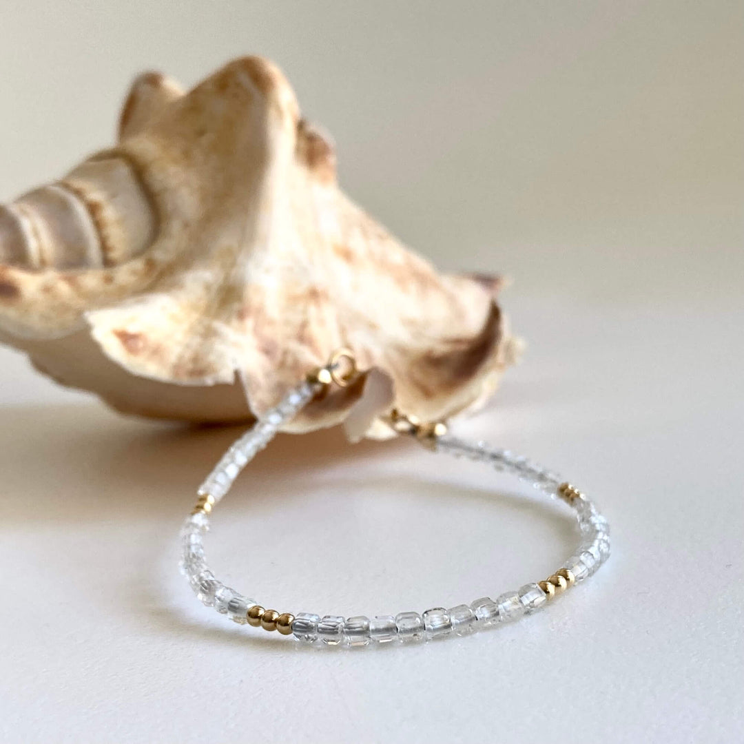 Golden White Topaz Bracelet - Limited Edition.