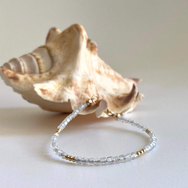 Golden White Topaz Bracelet - Limited Edition.