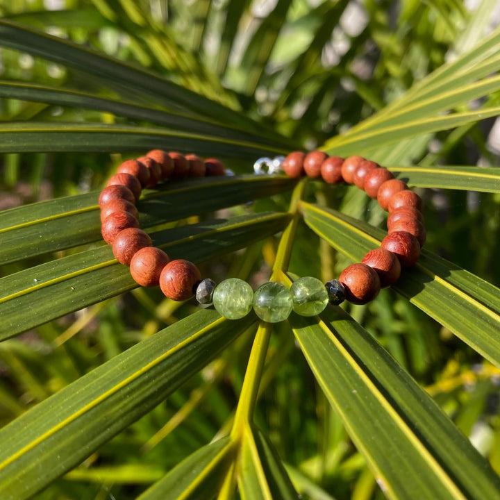 Mens crystal Peridot Bracelet.