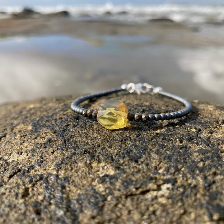 Amber healing bracelet