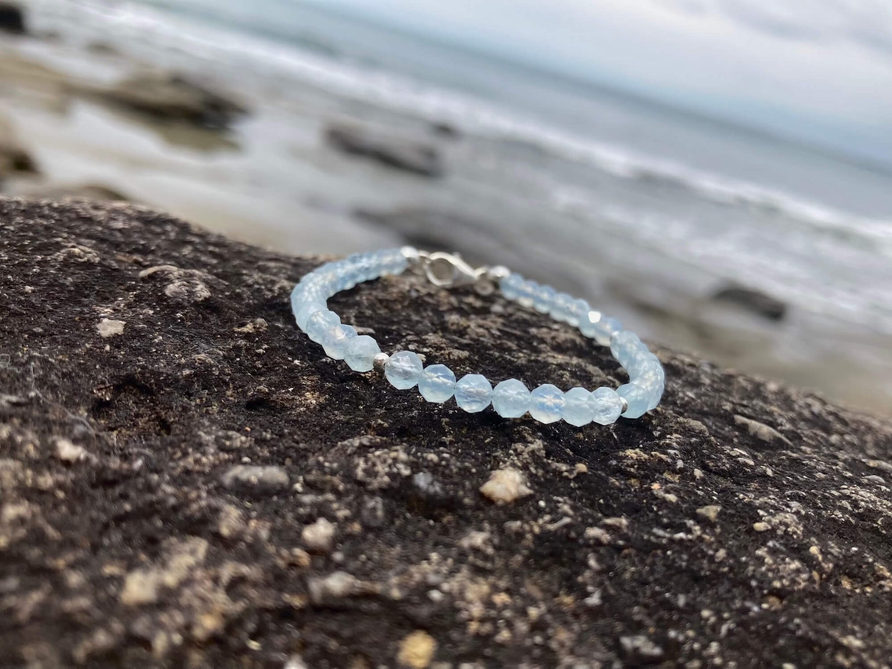 Peace & Tranquility Bracelet (8mm beads) – Love N' Lava Designs