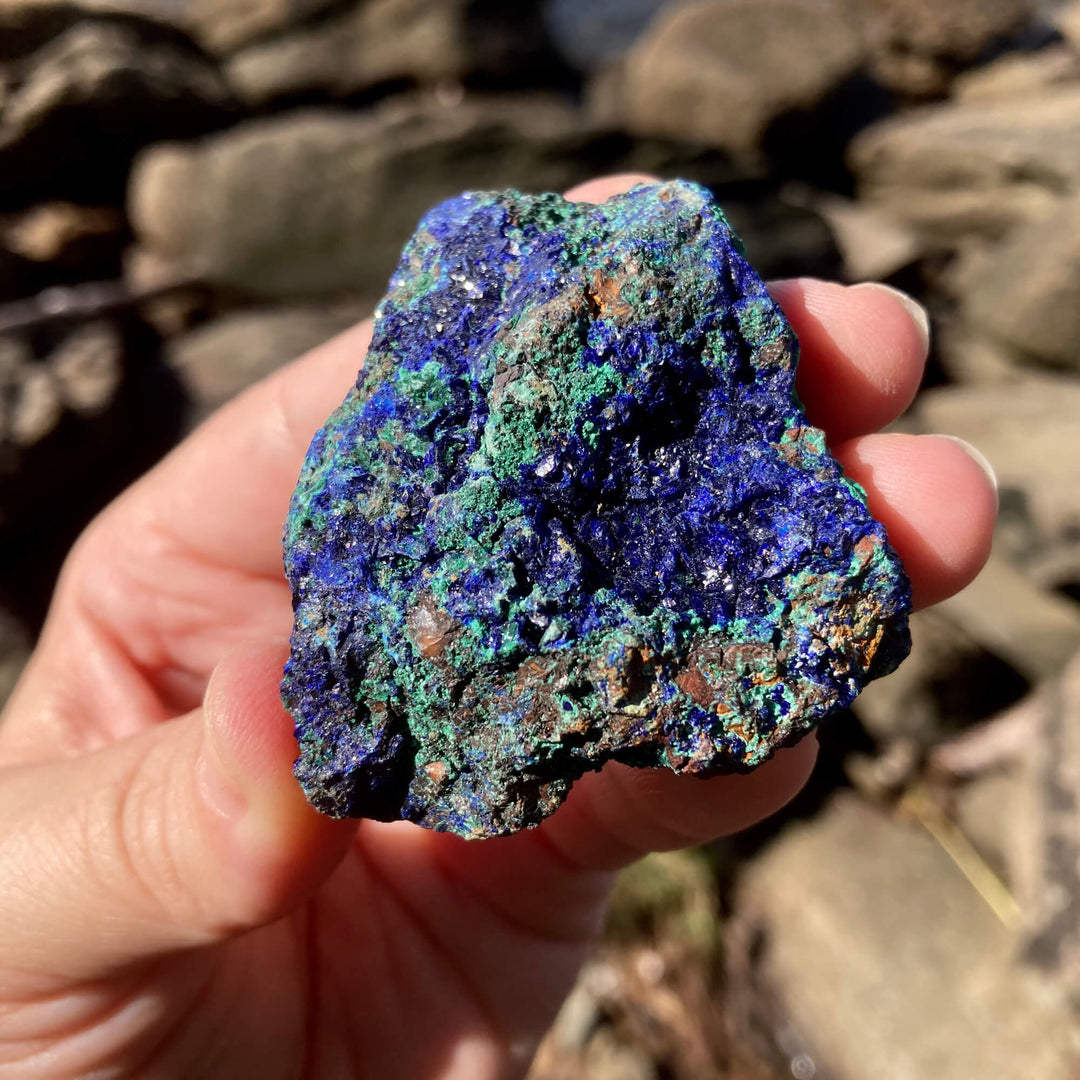 Azurite & Malachite Specimen large