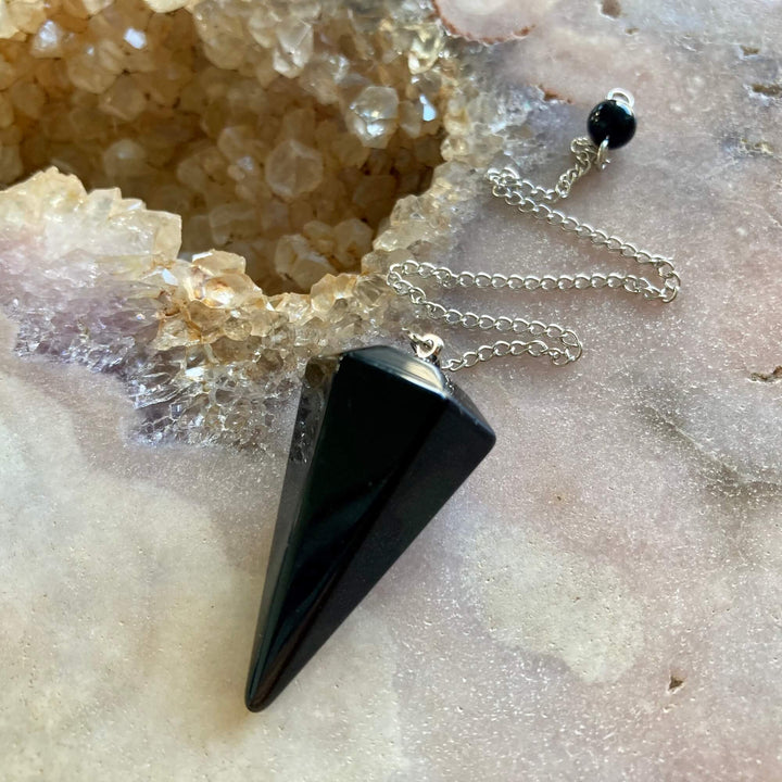 Black Obsidian Pendulum 2