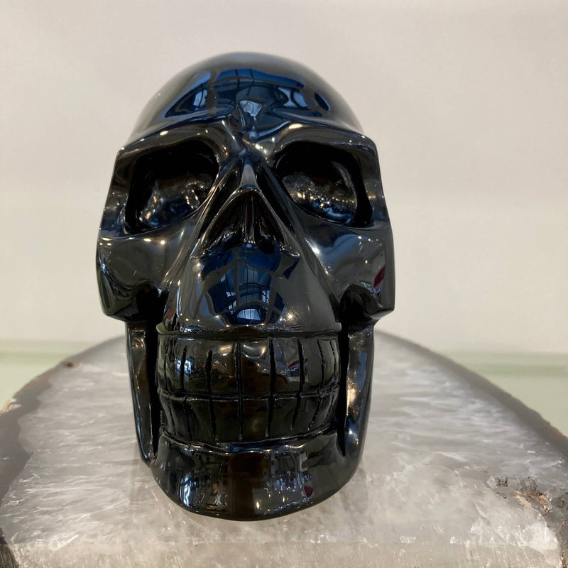 Black Obsidian Skull 6