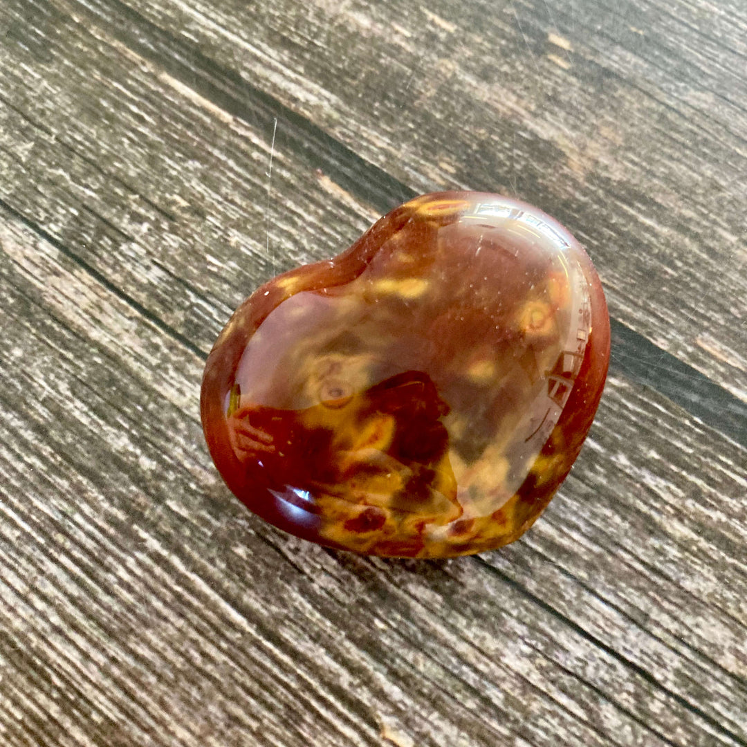 carnelian spotted heart3