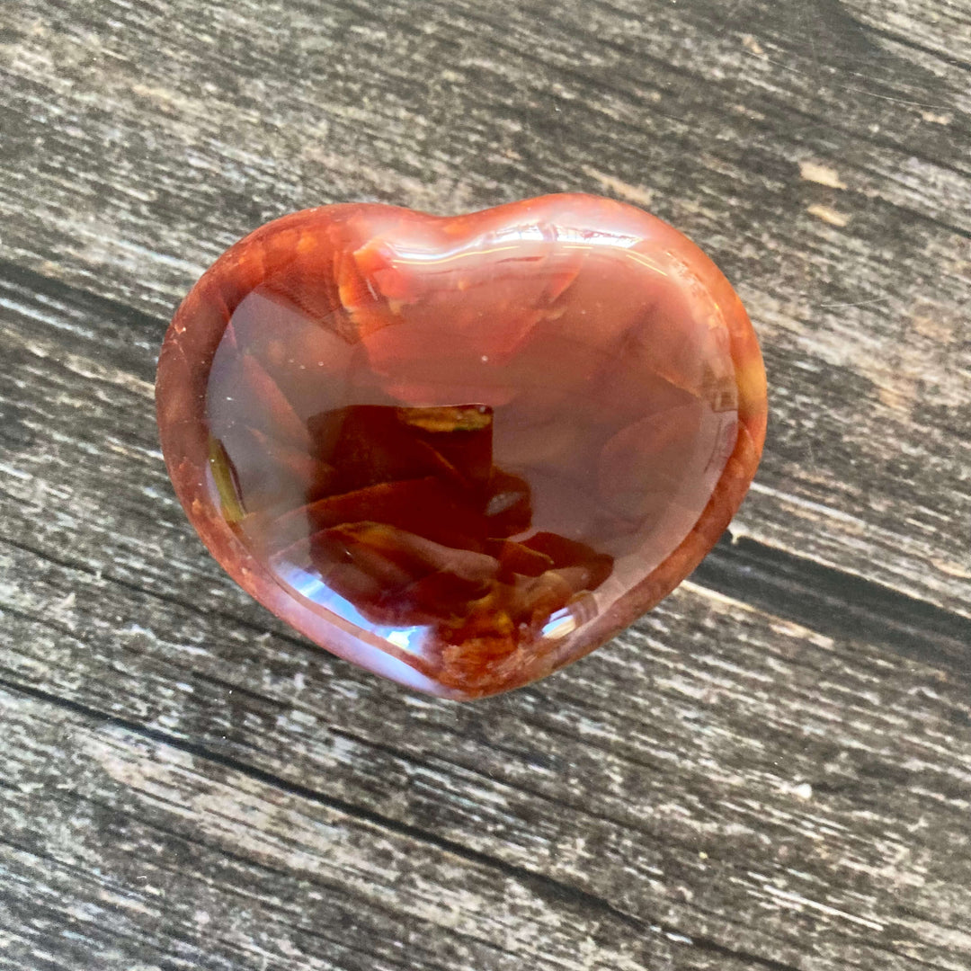 carnelian spotted heart5