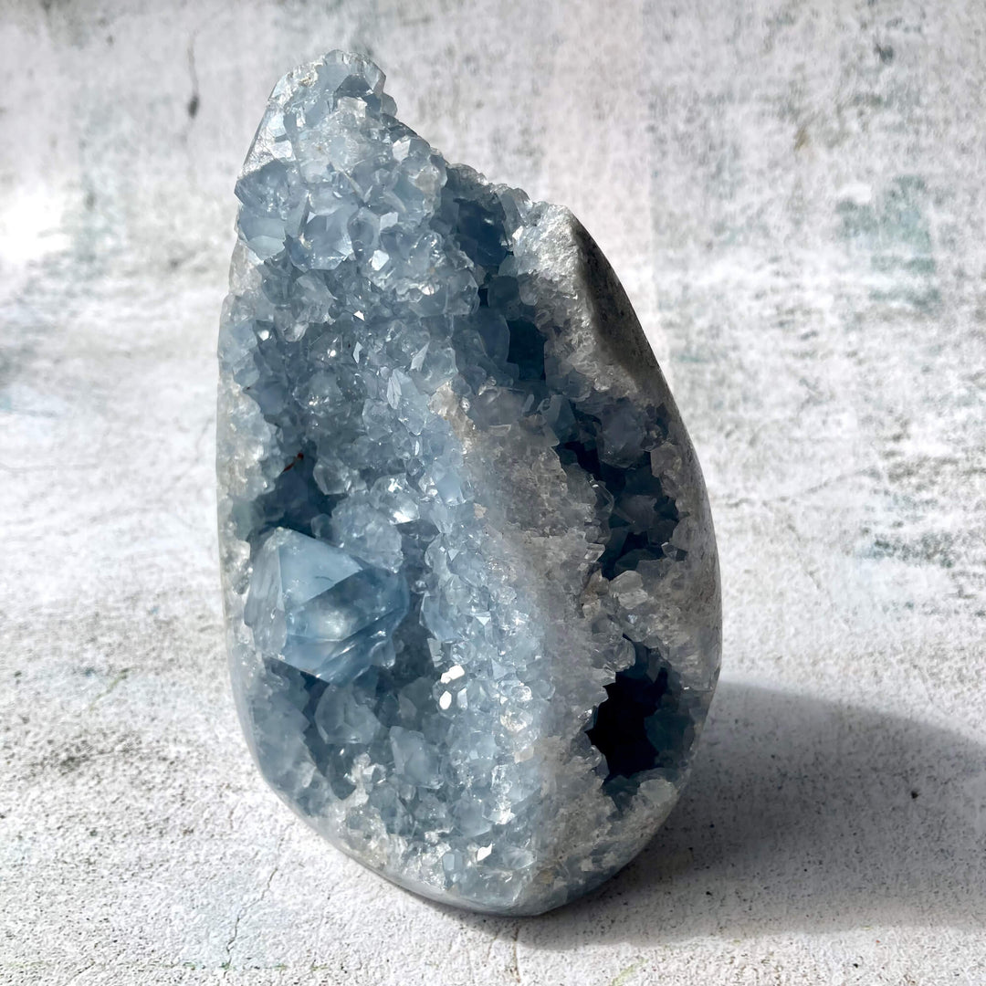 Blue Celestite Freeform10