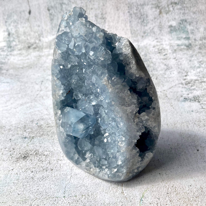 Blue Celestite Freeform11