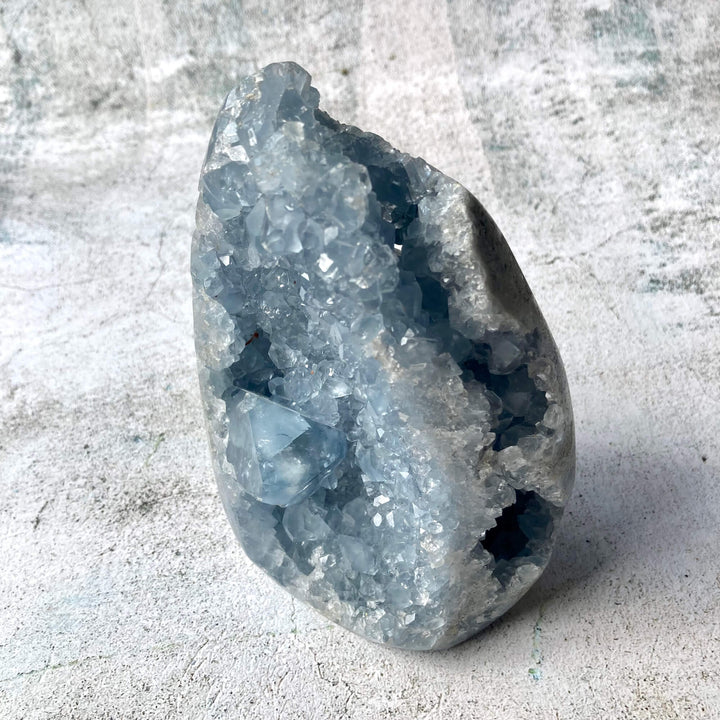 Blue Celestite Freeform12