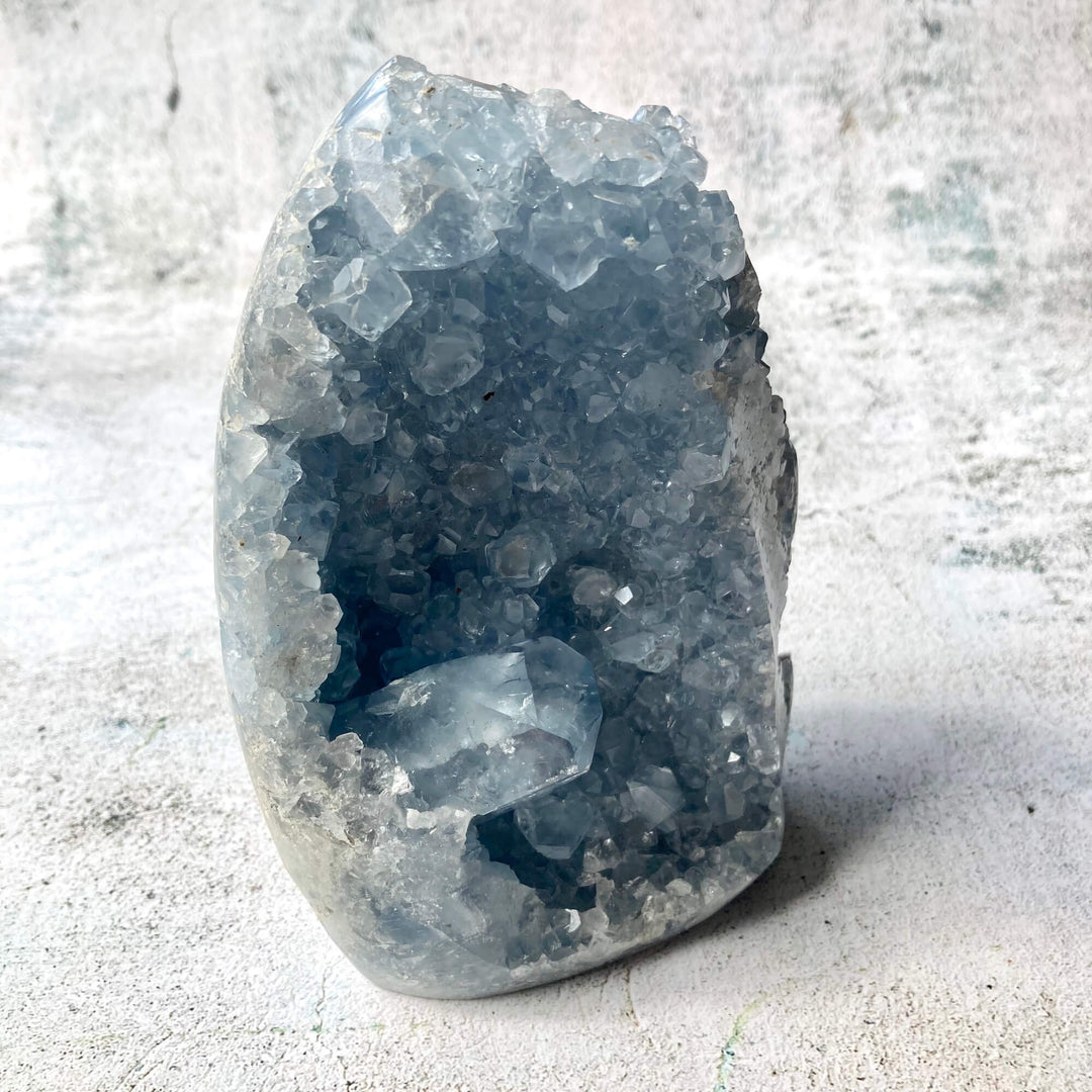 Blue Celestite Freeform13