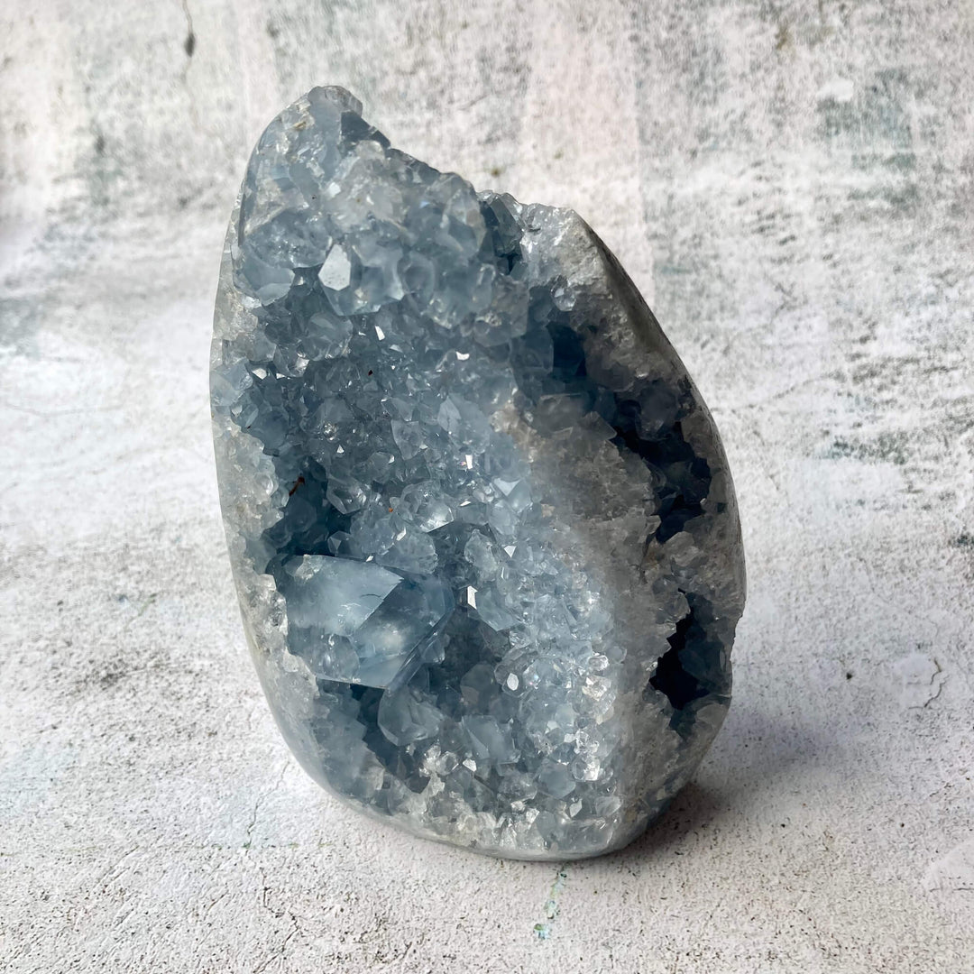 Blue Celestite Freeform16