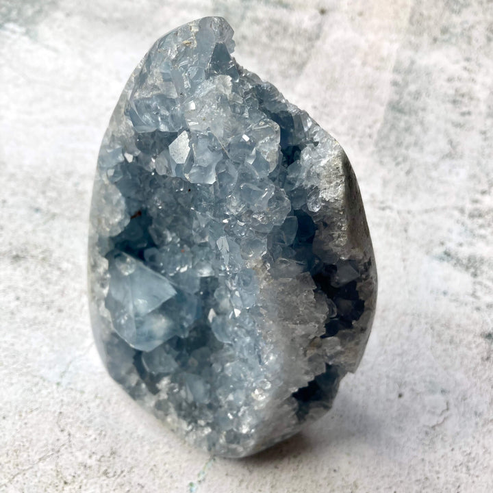 Blue Celestite Freeform17