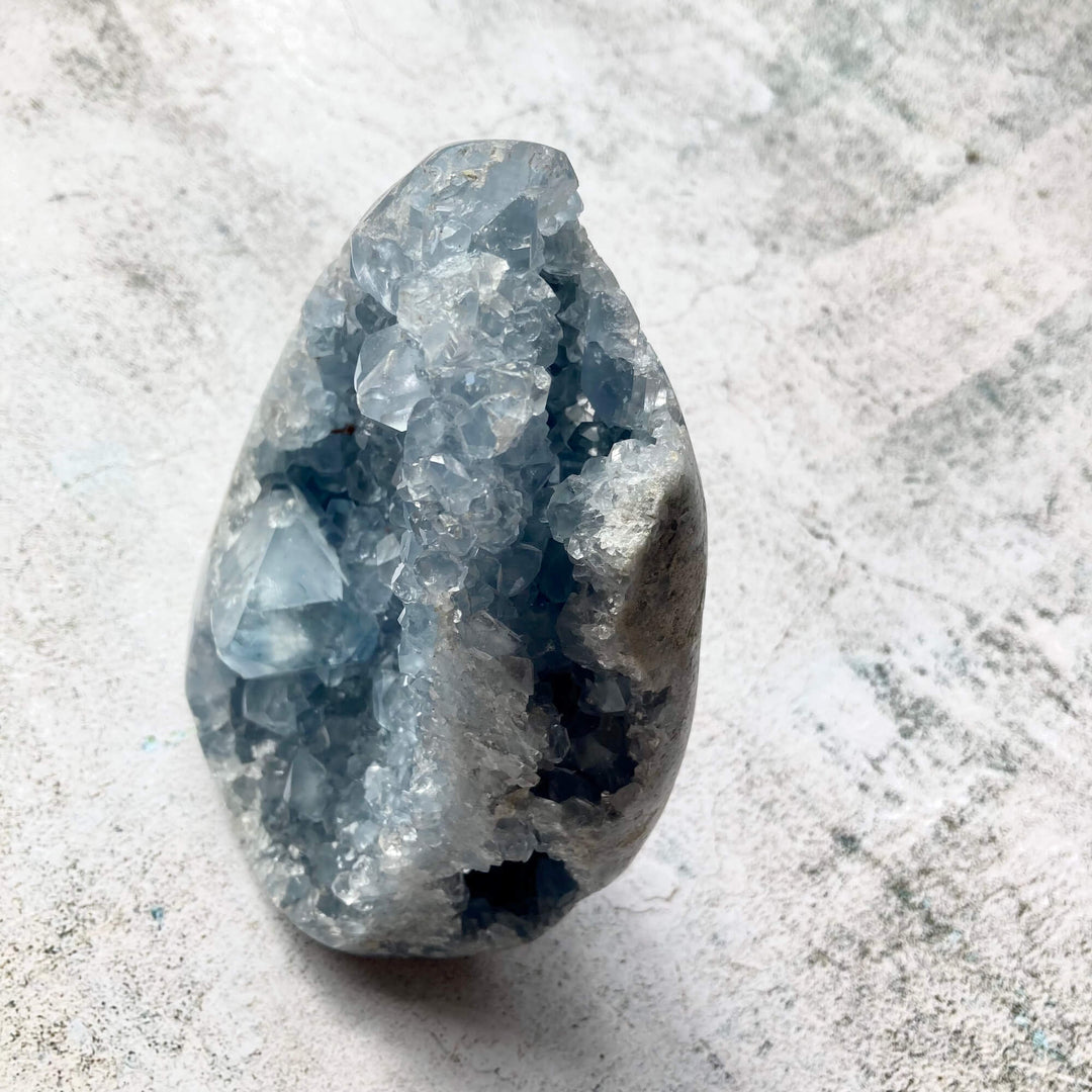 Blue Celestite Freeform4