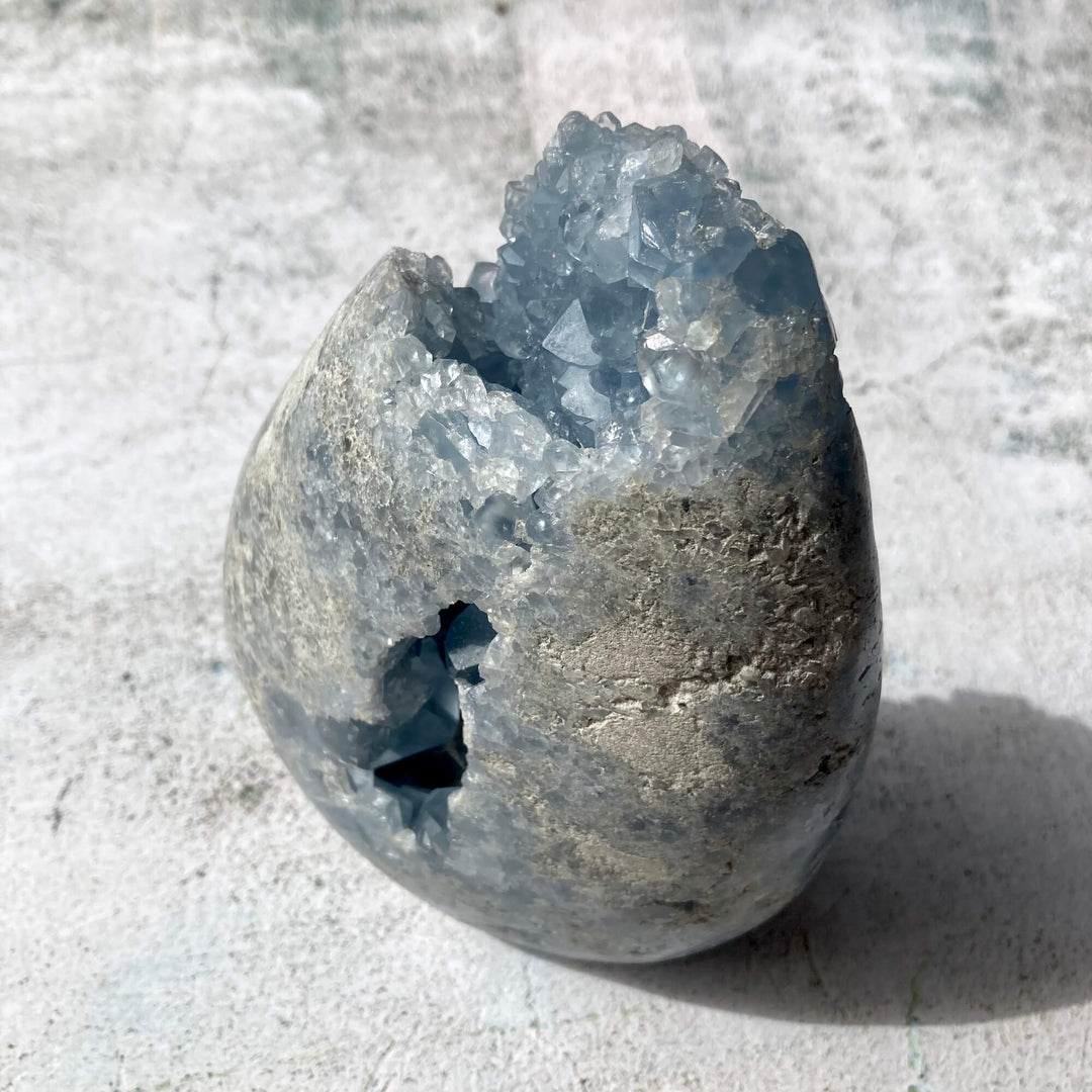 Blue Celestite Freeform6