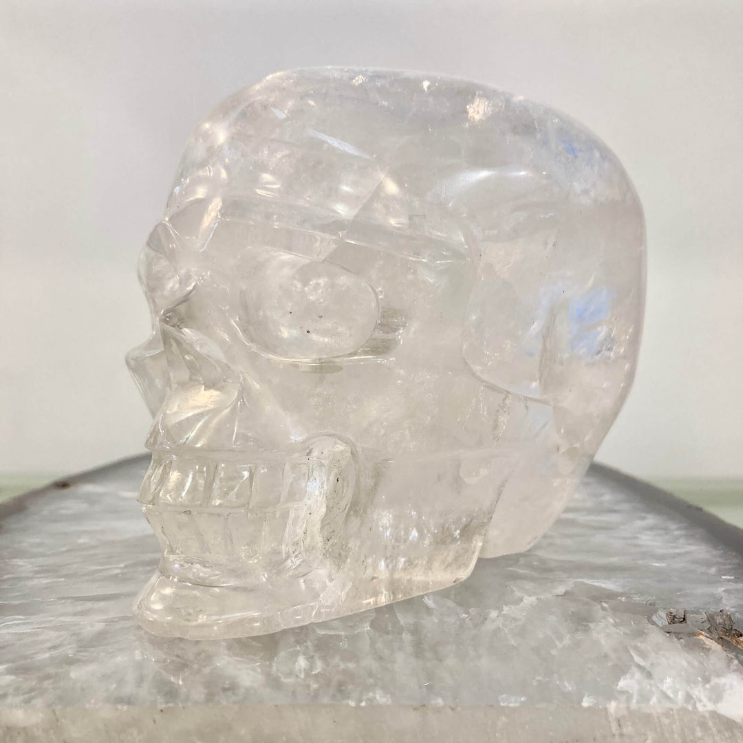 Clear Quartz Skull 4