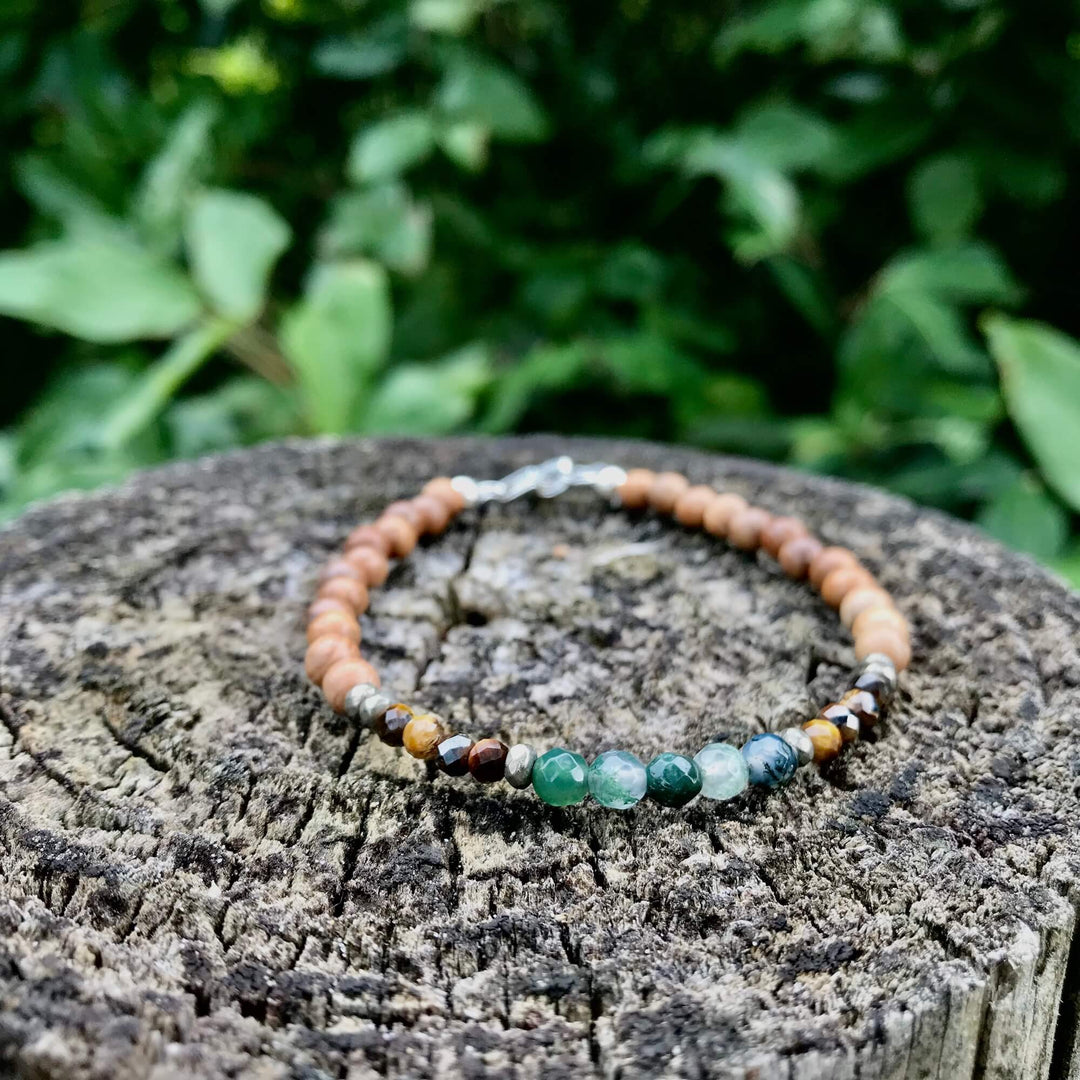 Earth Sign Elements Ladies healing crystal Bracelet