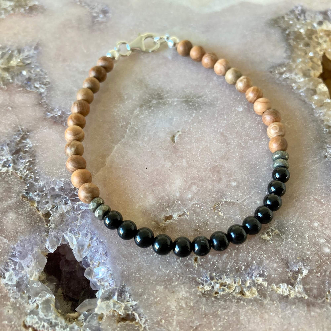 Earth star chakra bracelet