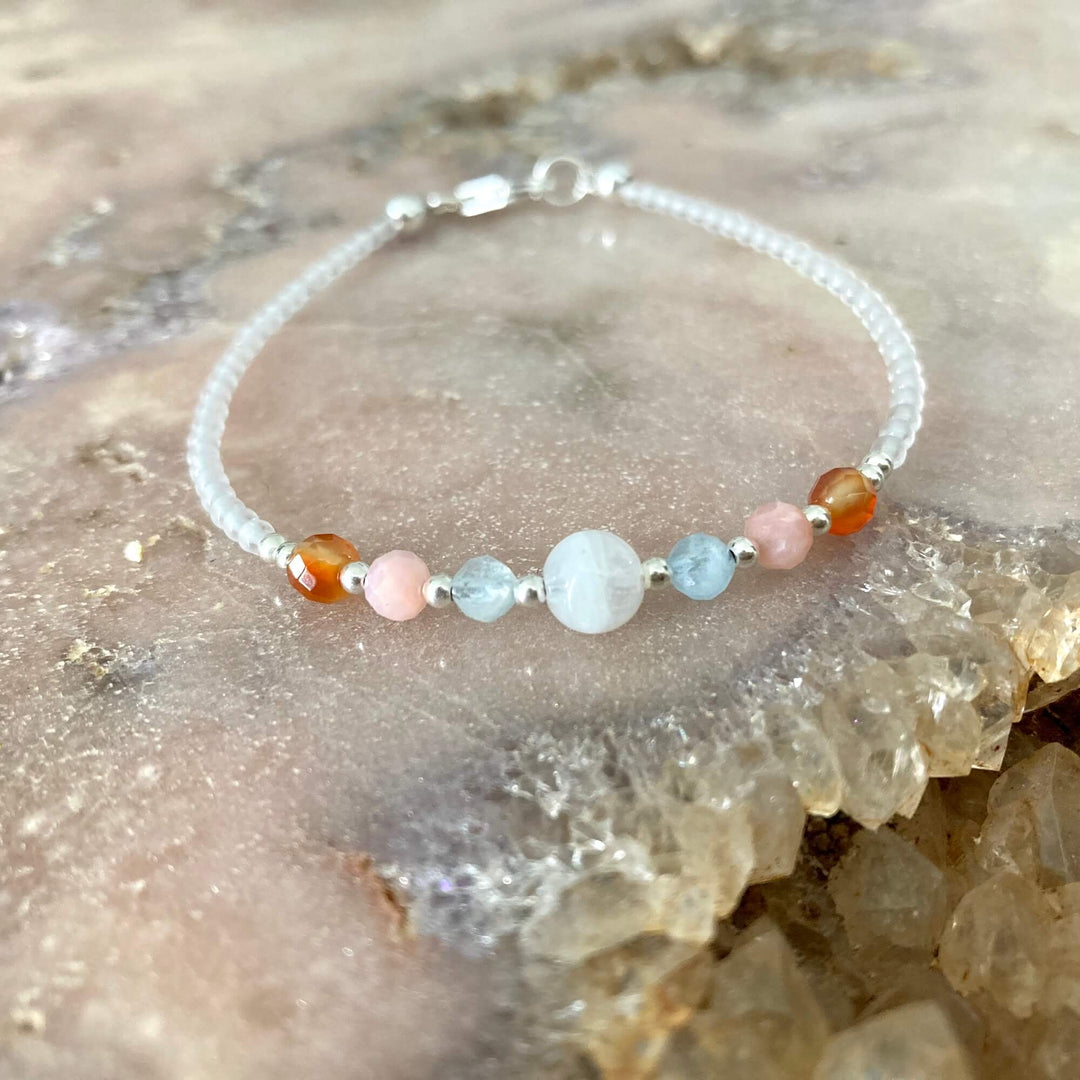 Couples Fertility Journey Bracelet Set