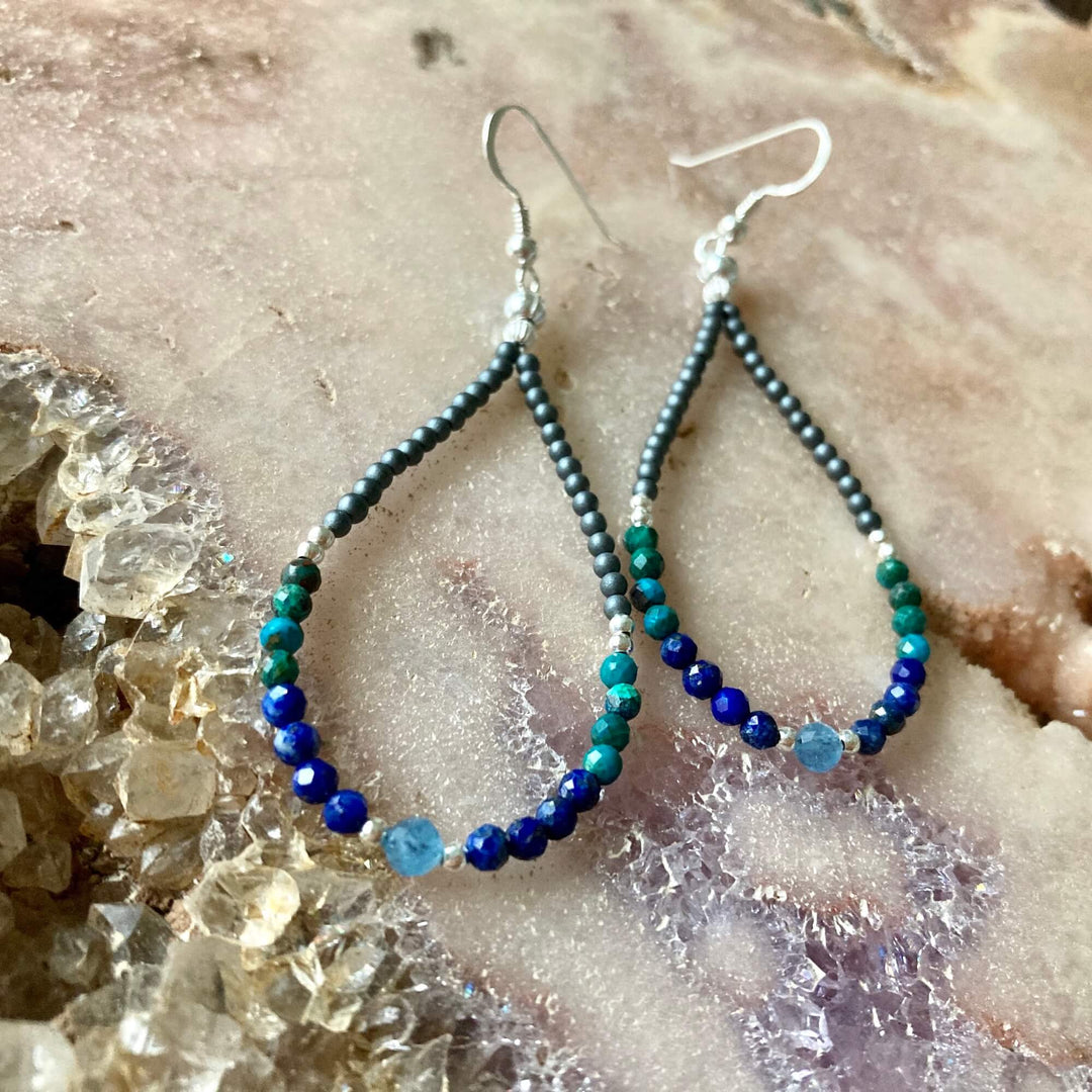 Goddess Of Truth Healing crystal Earrings