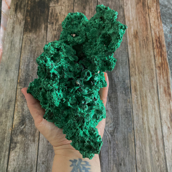 Silky Malachite Specimen