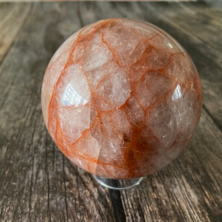 Hematoid Quartz Sphere